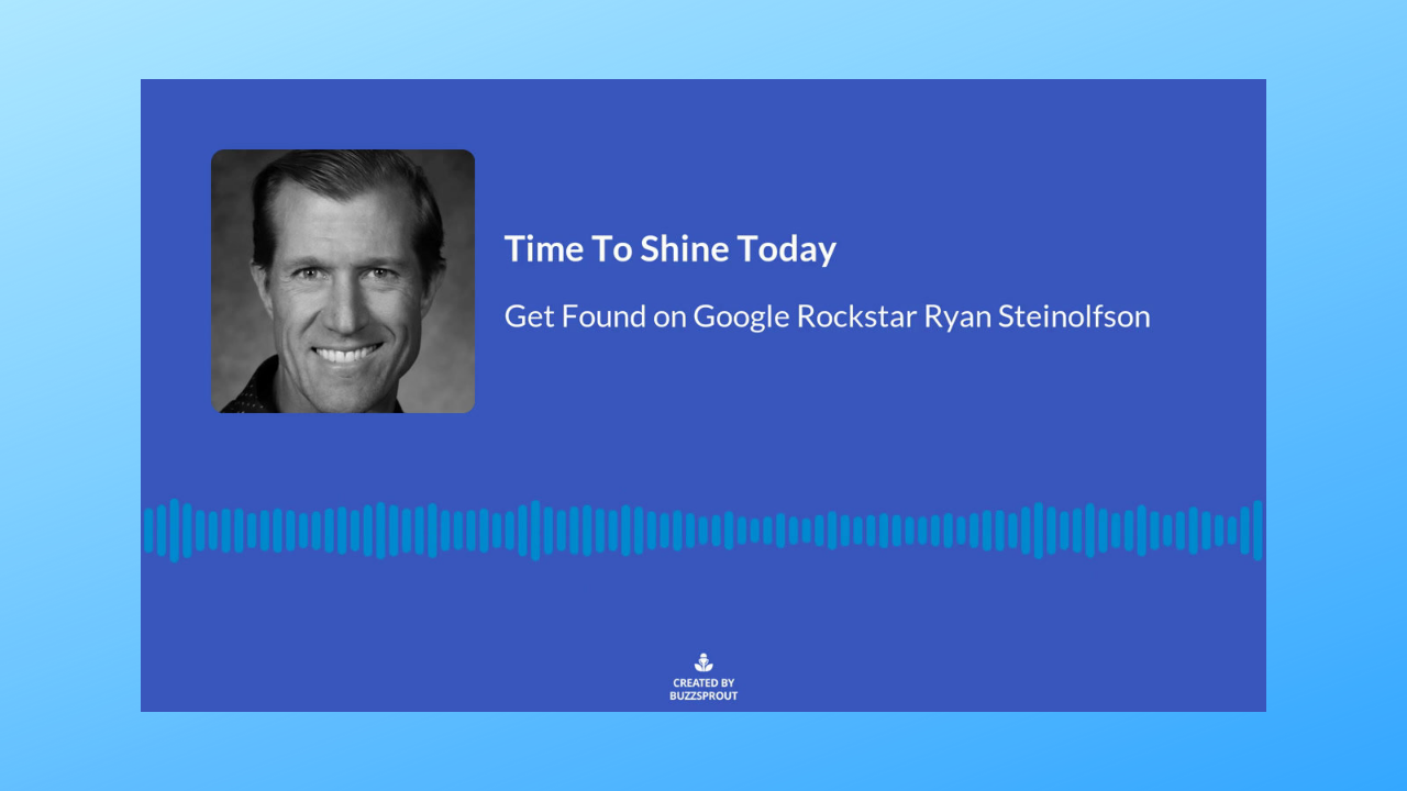 Read more about the article 054-Interview with Get Found on Google Rock Star Ryan Steinolfson of Accelerate Marketing