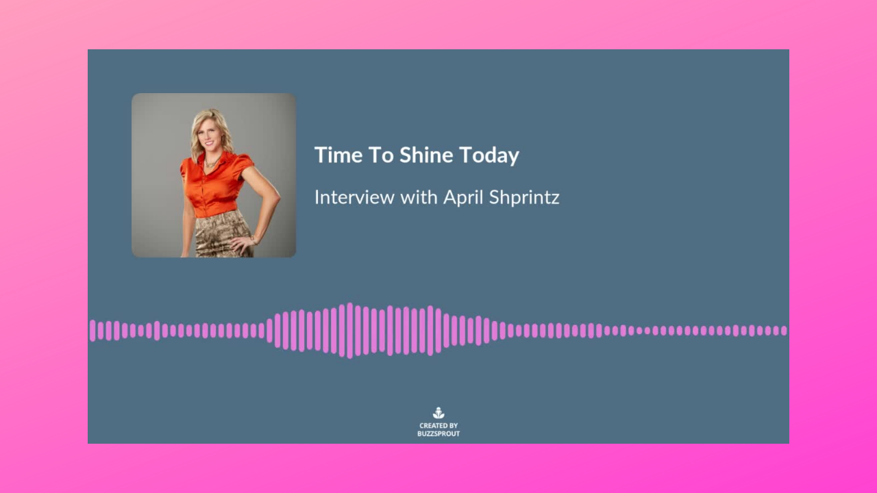 Read more about the article 129-Life Is Not a Race!, There is No Finish Line –  TTST Interview with April Shprintz from Driven Outcomes