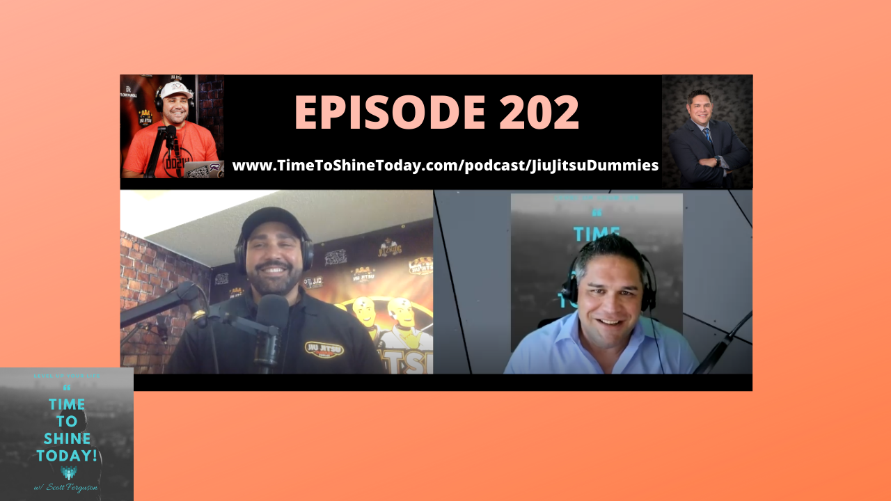 Read more about the article 202-Jiu Jitsu is Life – TTST Interview with Host of Jiu Jitsu Dummies Podcast Milton Campis