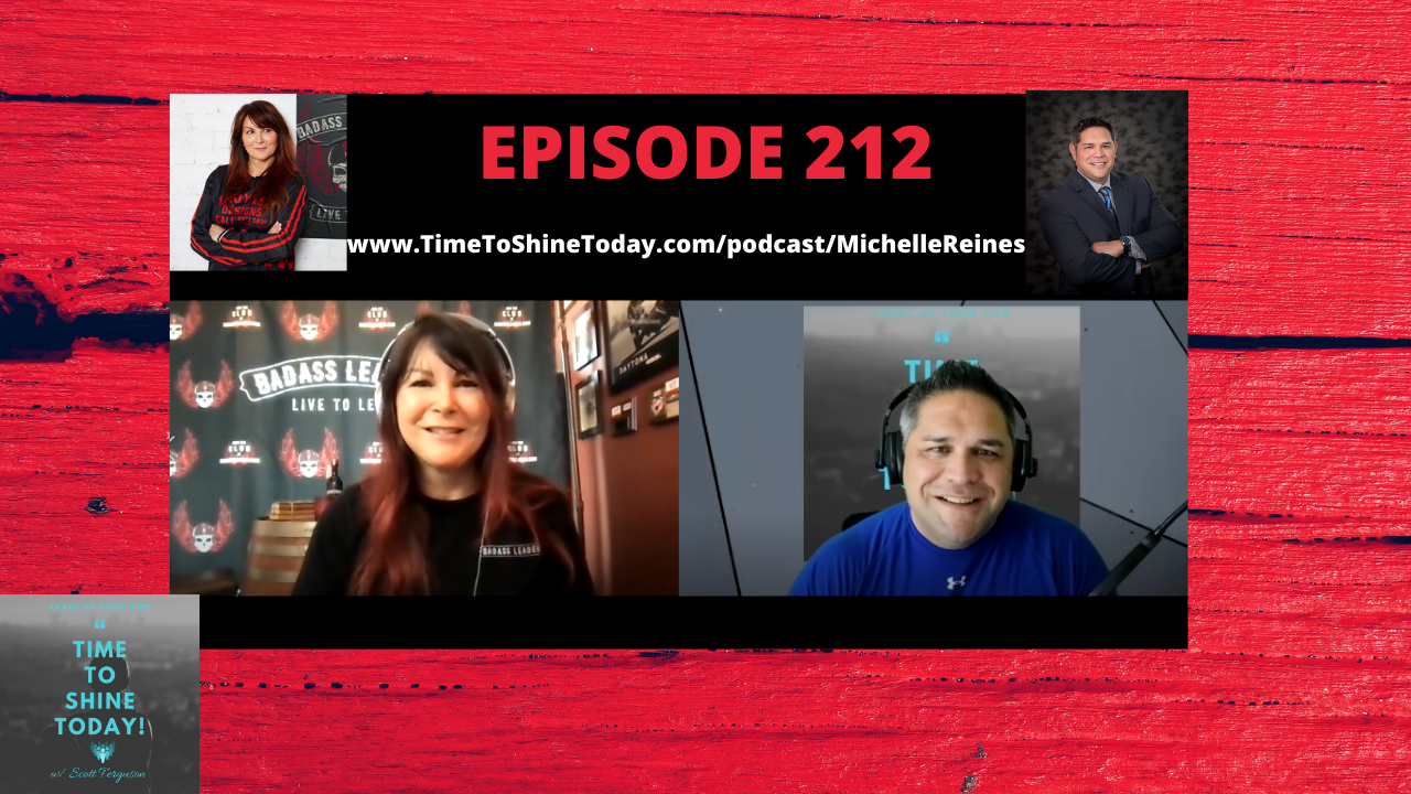 Read more about the article 212-Living to Lead Like a Badass – TTST Interview with Michelle Reines from Badass Leader