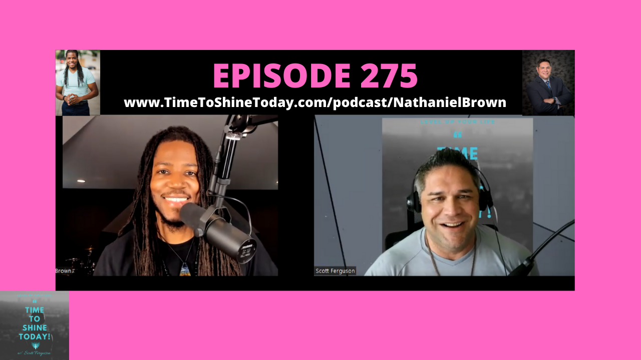 Read more about the article 275-Be It, Do It, Have It, Share It!  – TTST Interview with The Perspective Coach Nathaniel Brown