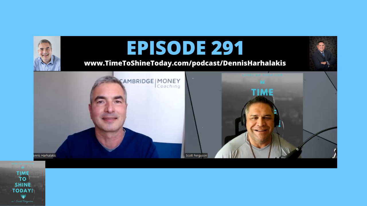 Read more about the article 291-Find Financial Peace of Mind – TTST Interview with Founder of Cambridge Money Coaching Dennis Harhalakis