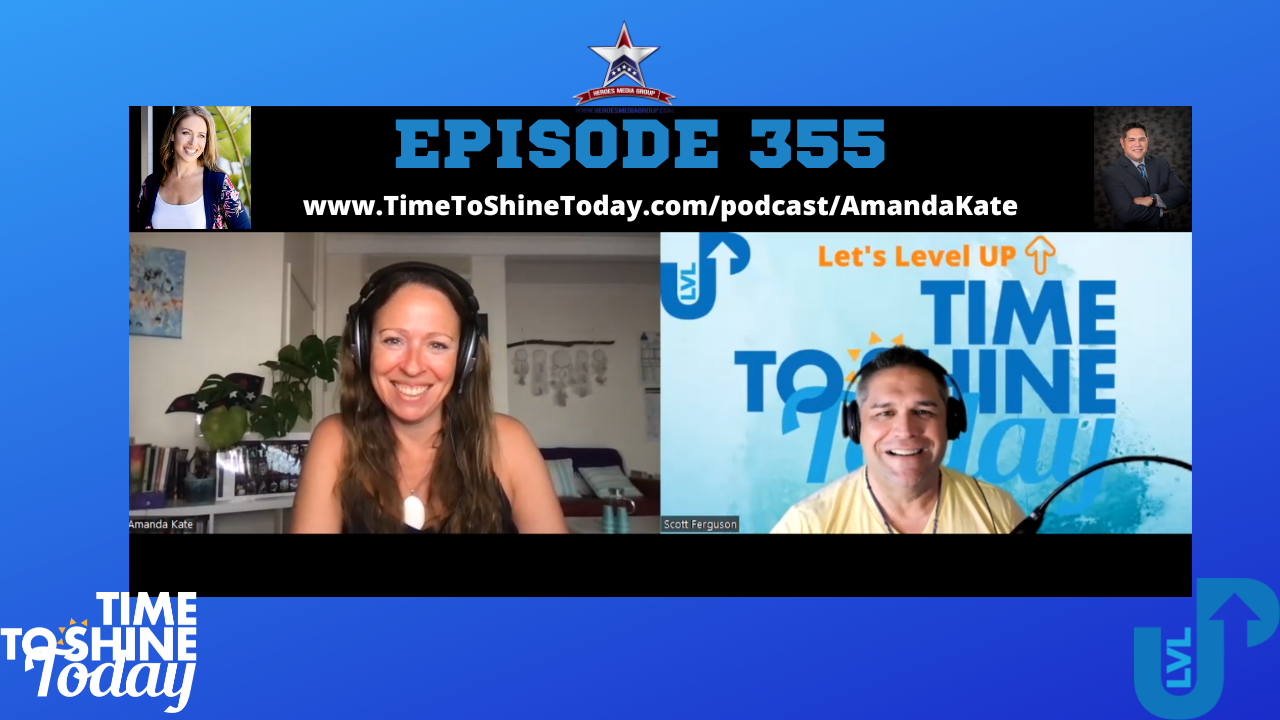 Read more about the article 355-Episode 355 – Recovering People Pleaser Working to Help You Tune Into Your Divine Inner Wisdom – TTST Interview with Author and Coach Amanda Kate