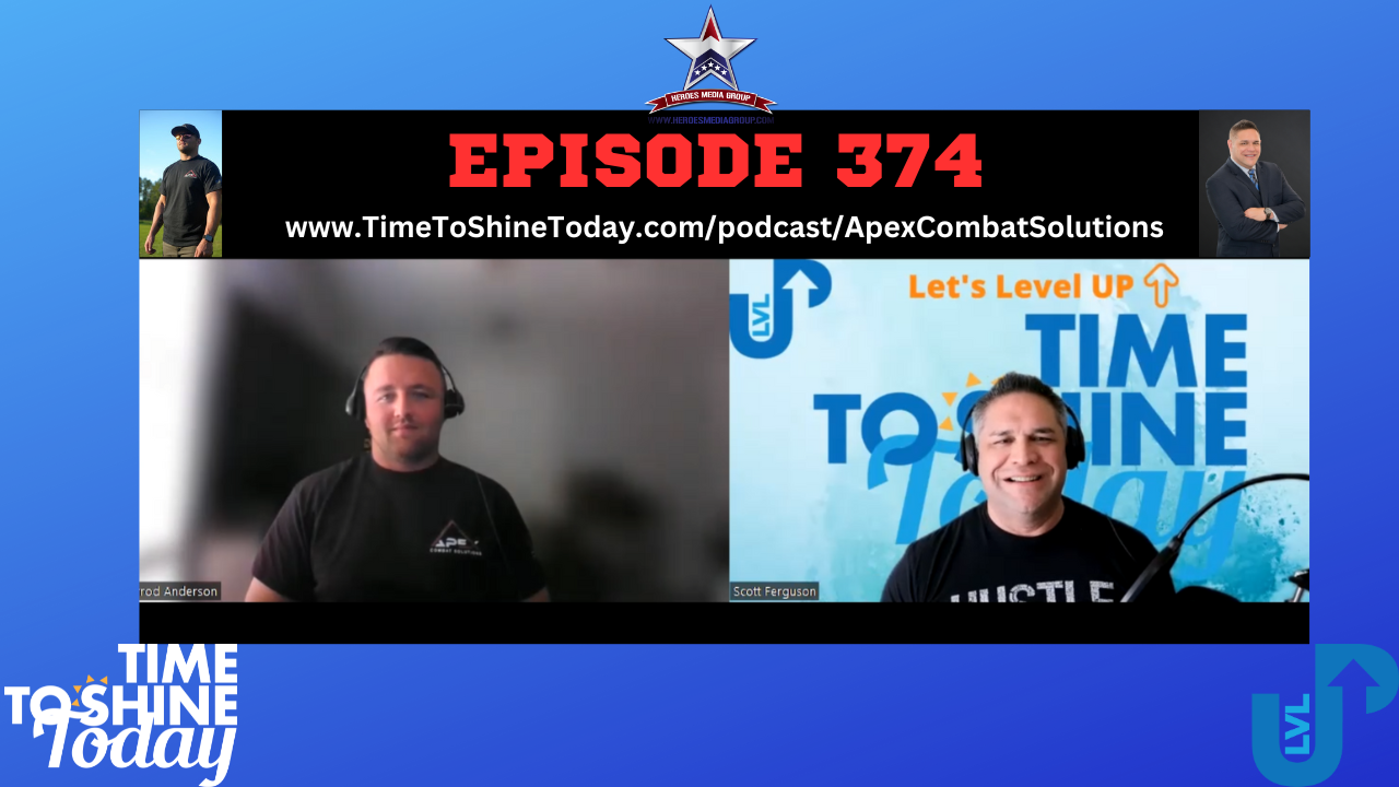 Read more about the article 374-Combative Solutions for Law Enforcement and Civilians   –  TTST Interview with BJJ Black Belt and Owner of Apex Combat Solutions Jarrod Anderson