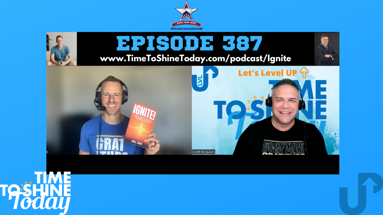 Read more about the article 387-Unveiling Frequencies: Navigating The Path to Authenticity and Wellness –  TTST 2.0 Interview with Author of the Book Ignite, Joel Evan