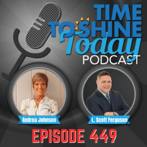 Read more about the article 449- Unlock Your Core Power 💥: How to Lead Authentically and Stand Tall 🔑 – TTST Interview with The Intentional Optimist Andrea Johnson