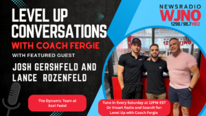 Read more about the article 41-Walk In Alone. Leave With a Family. The Power of Community Through Padel 🤝🎾  Level 🆙 Conversation with Josh Gershfeld and Lance Rozenfeld of Xcel Padel