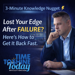 Read more about the article Lost Your Edge After Failure? Here’s How to Get It Back Fast⚔️🔁 – ⚡3 Minute Coach Fergie Knowledge Nugget