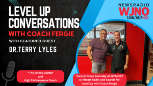 Read more about the article The Stress Doctor’s Secret to Staying Calm in Chaos ⚡🏁    – Level 🆙 Conversation with Elite Performance Coach Dr.Terry Lyles