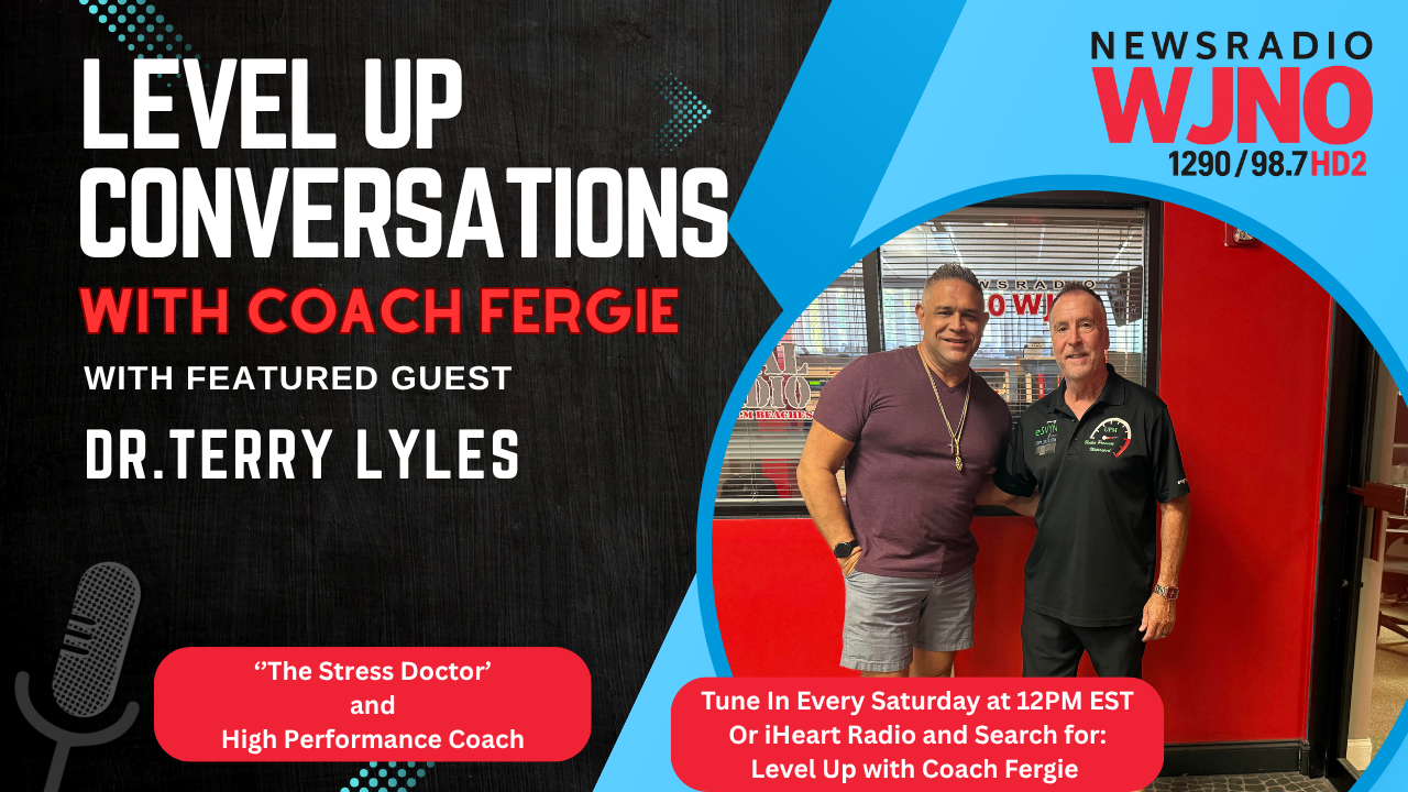 Read more about the article The Stress Doctor’s Secret to Staying Calm in Chaos ⚡🏁    – Level 🆙 Conversation with Elite Performance Coach Dr.Terry Lyles