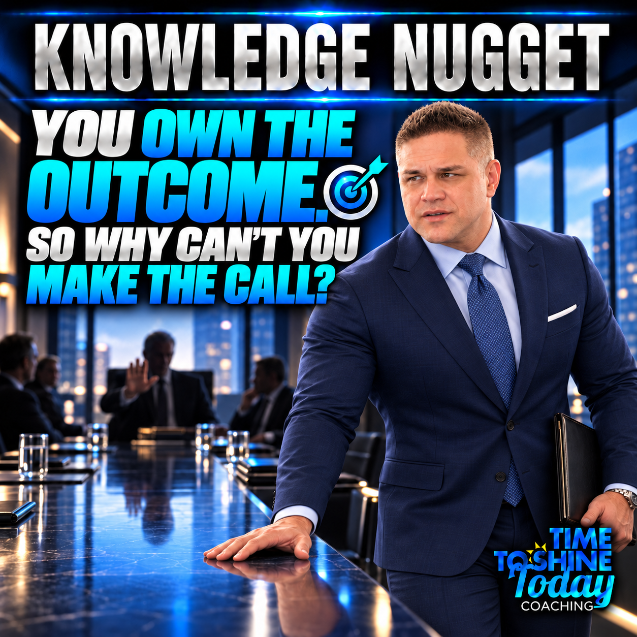 Read more about the article Accountable for Results, Waiting on Permission—Now What? 🎯 – ⚡3 Minute Coach Fergie Knowledge Nugget